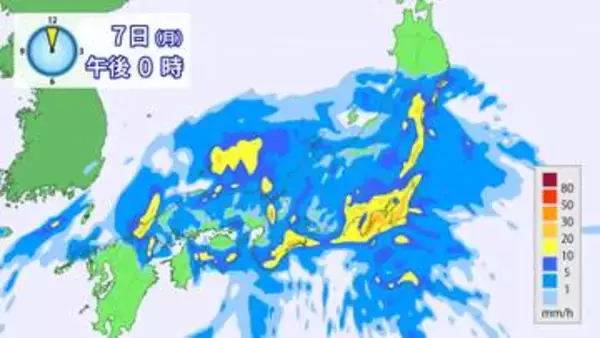 【フカボリ天気】秋雨前線＋台風24号　今後は熱帯低気圧も北上し週明けは関東なども大雨のおそれ