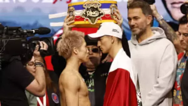 「あまり調子に乗るな」井上尚弥が計量クリア　ピカソと約53秒にらみ合い「でかいけど想定内」