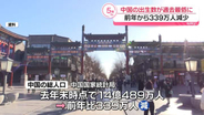 中国の総人口14億489万人　4年連続の減少