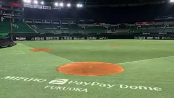 【ソフトバンク】本拠地改修　人工芝張り替え＆全長186mのリボンビジョン設置　防球ネットはコカ・コーラシートまで拡充し安全面向上へ