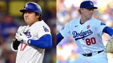 【ドジャース】不運続く先発陣…大谷翔平の死球で途中交代　前日にはエメ・シーハンの右肩に打球直撃