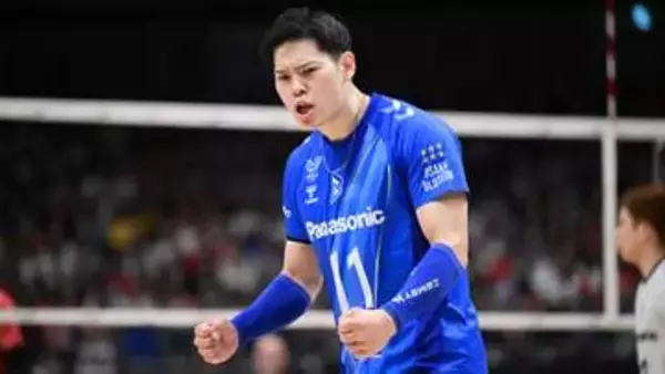 バレーボール西田有志が約2年ぶり代表戦でチーム最多13得点「3-0で勝ててよかった」　次戦の世界1位ポーランド戦に決意
