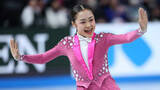 「【フィギュア】島田麻央がシニアのトップ選手に交ざり堂々の演技披露　トリプルアクセルも完璧な着氷で会場盛り上げ暫定1位」の画像1