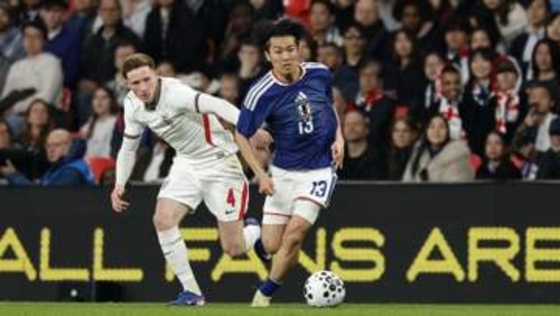 【サッカー日本代表】中村敬斗「僕としてもありがたかった」走り込んだ三笘薫に感謝　強豪イングランド撃破の決勝点アシスト