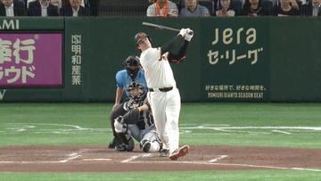 【巨人】ダルベックが阪神・髙橋遥人から先制ホームラン　今季12本中5本を阪神戦で記録　「阪神戦になると急に変わる」解説の赤星憲広も指摘
