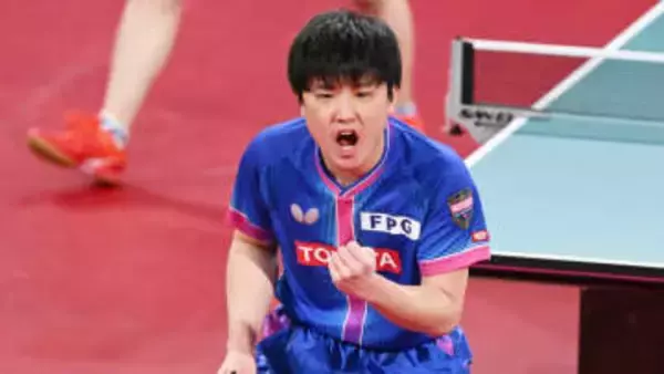 【シンガポールスマッシュ】張本智和がベスト16進出　1ゲーム失うも終始優勢　攻めの姿勢貫きラリーで打ち勝つ