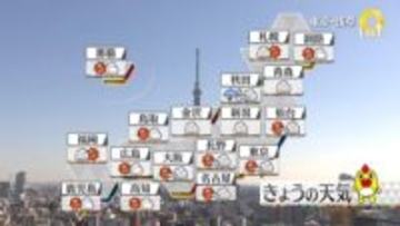 【天気】立春の暦通り寒さ和らぐ…3月並みのところも