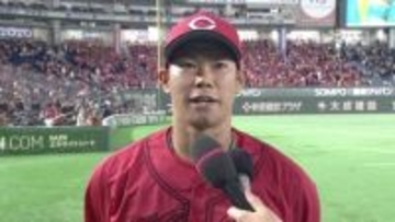 「野球も楽しいので」広島・坂倉将吾が“GW中のファン”へメッセージ　逆転3ランには「なんとかやり返してやろうと」
