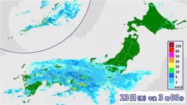 【23日の天気】雨でヒンヤリ 東日本は夜にかけて本降り