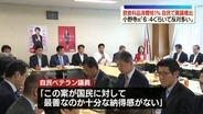 高市首相が表明“飲食料品消費税1％”自民で異論噴出　小野寺氏「6対4くらいで反対多い」