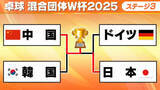 「【卓球】日本は頂点にあと一歩届かず　中国が全勝で大会制覇　ドイツが韓国下して3位表彰台〈混合団体W杯〉」の画像1