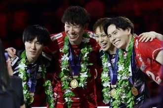 髙橋藍　脅威の“サービスエース”　得点＆成功率は全体トップでMVP　22得点は2位と倍の差