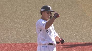 【ロッテ】決勝打の山口航輝「2球振った時点で『これやべえな』と」　阪神・モレッタに追い込まれるも右中間突破タイムリー