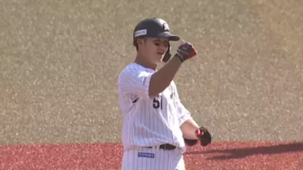 【ロッテ】決勝打の山口航輝「2球振った時点で『これやべえな』と」　阪神・モレッタに追い込まれるも右中間突破タイムリー