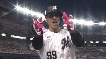 【ロッテ】ソトが古巣相手に同点ソロ　逆転許すもホームラン攻勢で試合を振り出しに戻す