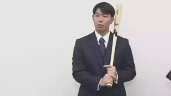 入寮のお供はバット　巨人4位指名の皆川岳飛が入寮「しっかりと1軍に帯同できるように」