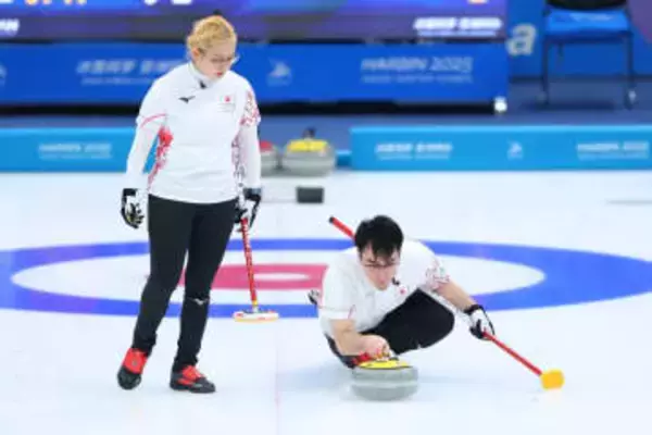 【カーリング・混合ダブルス】日本がトルコに圧勝　翌日不戦勝でPOへ望み