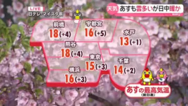 【あすの天気】西日本は再び恵みの雨　東日本や北日本も雲多め