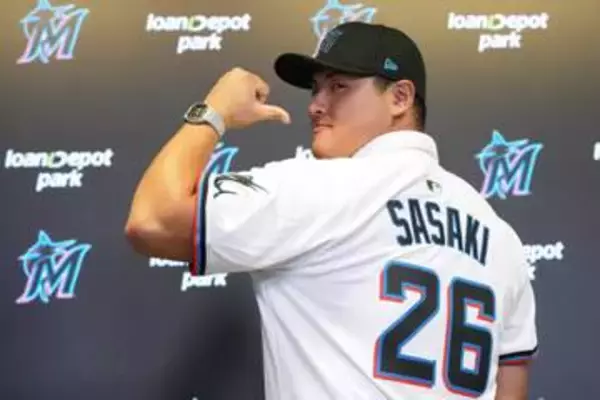 佐々木麟太郎がマーリンズに入団「自分の夢はメジャーリーグでプレーすること」「メジャーリーグで活躍したい」背番号は【26】