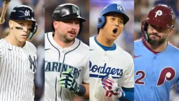 シュワバーが最速40号　昨季は24年ぶりに本塁打量産シーズンで大谷翔平ら4選手が50号オーバー　それぞれの歩みは