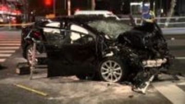 東京・赤坂で乗用車など6台絡む事故　10人ケガ、うち男性1人が心肺停止