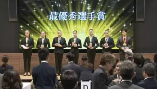 体操ニッポン選手団祝勝会　最優秀選手賞の橋本大輝「若い世代から圧が受け取れ、世代に恵まれている」