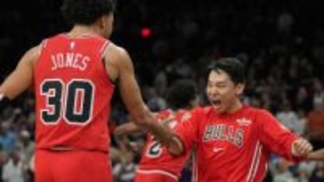 【NBA】河村勇輝4アシストで勝利に貢献　リバウンドからの速攻→絶妙アシスト→味方の豪快ダンク!!　ブルズ2点差の接戦ものに