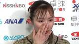 「早田ひな「すみません…」取材中に言葉をつまらせ涙　世界選手権決勝での敗戦から再スタート　思いを語る【卓球アジア選手権日本代表選考会】」の画像1
