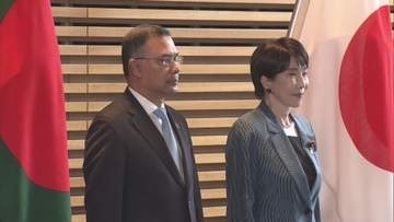高市首相がバングラデシュ首相と首脳会談　経済・安全保障など協力確認、巡視船供与も