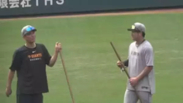 「少しでも近づけるように・・・」巨人・石塚裕惺　あこがれの坂本勇人と自主トレへ　話すきっかけを作った選手は？