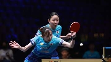 【卓球】張本＆早田の「みわひな」が激闘制してダブルス4強入り　次戦は中国ペア　最高峰スマッシュで今年3勝目なるか