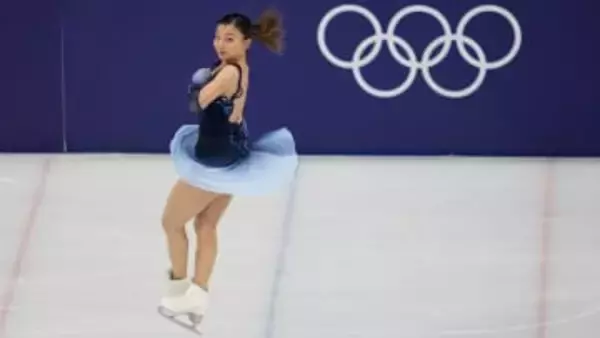 坂本花織「良い緊張感で、良い時の集中力」女子シングルSP全体トップ78.88点　フィギュア団体日本は2位発進