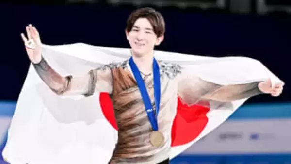 【フィギュア】中田璃士が2連覇　ジュニア男子歴代最高得点マーク〈世界ジュニア選手権〉