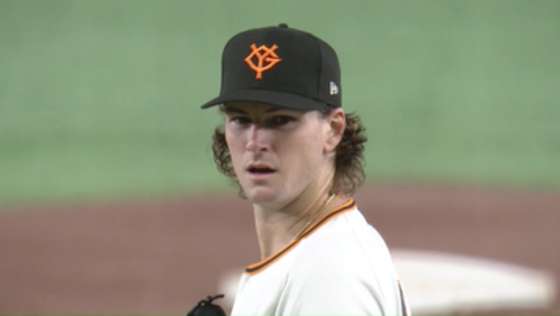 巨人・ウィットリーは5四球も1失点　杉内コーチ「中盤は一汗かいて修正してくれた」