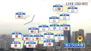 【天気】西日本はすべての地域で梅雨明け、体温超えの暑さも　東京都心は今年初の熱帯夜か