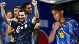 「【W杯】若きメッシと赤ちゃんヤマル奇跡の写真、ついにバルサも反応　決勝での再会を「予見していた夢の対決」「世界のサッカー界におけるドリームマッチ」」の画像1