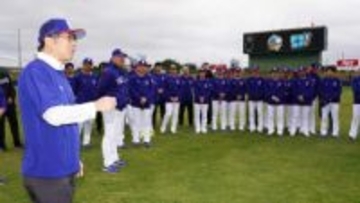 【中日】大島オーナーが沖縄キャンプで訓示　球団創設90周年の節目の1年へ「ペナントつかみとる決意を」