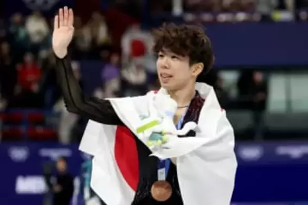 【フィギュア】佐藤駿が羽生結弦さんから受け継いだ東北への思い　銅メダル獲得に「恩返しの演技ができたかな」