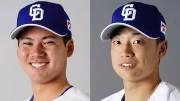 「【中日】金丸夢斗と味谷大誠を1軍登録　金丸は巨人相手に今季初先発」の画像