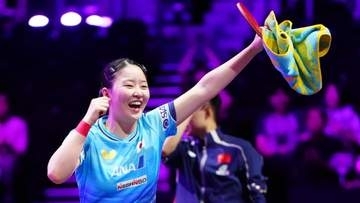【卓球】張本美和が4強入り　韓国エースのシン・ユビンを破る　準決勝は中国の王芸迪と激突
