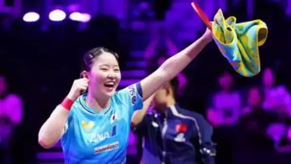 【卓球】張本美和が4強入り　韓国エースのシン・ユビンを破る　準決勝は中国の王芸迪と激突