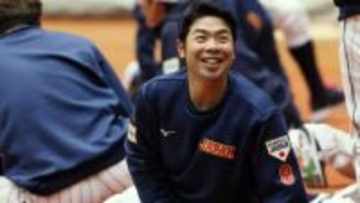 【ソフトバンク】近藤健介が村上宗隆へ「メジャーでの活躍が楽しみ」　 自主トレ後のツーショット公開　 「その前に、WBC連覇できるよう頑張ろう」と意気込みも