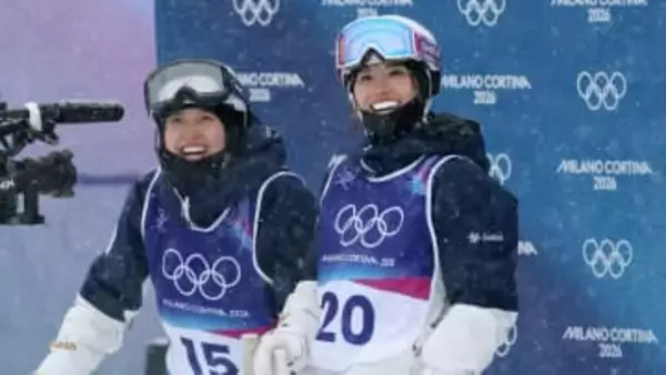 【スキー】中尾春香は1回戦敗退も笑顔で健闘たたえ合う　藤木日菜との日本勢対決に「昨日の夜からずっと興奮」デュアルモーグル【ミラノ・コルティナ五輪】