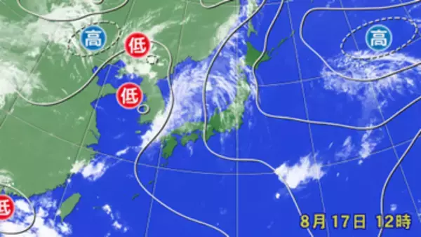 【17日の天気】西日本や東北はすっきりしない天気　関東は暑さ戻る