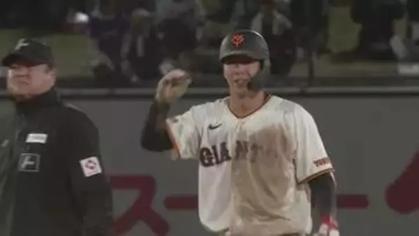 【巨人】小濱佑斗がプロ初ヒット　中日・金丸夢斗からショートへ内野安打　この日初スタメン初出場のドラ5ルーキー