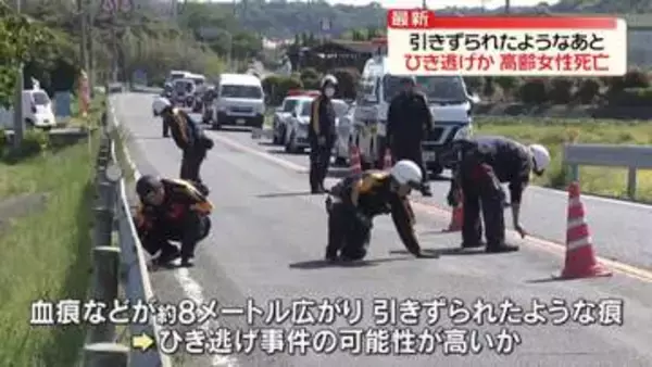 ひき逃げか　路上に倒れた高齢女性…死亡　兵庫・南あわじ市