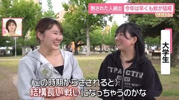 早くも蚊が猛威……「ピークは2回」なぜ？　家の中で潜む“意外な場所”　「大雨の後の晴れ」に要注意【なるほどッ！】