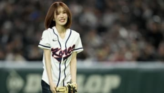 インスタフォロワー746万人超のKPOPアイドルが始球式　Red VelvetのWendyが東京ドームに登場【WBC】