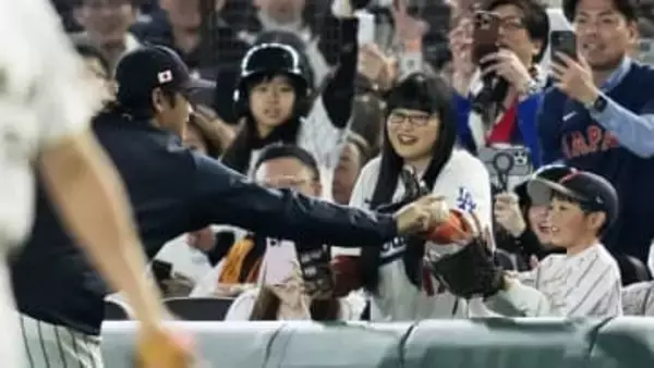 大谷翔平と未来ある少年の心温まる場面をMLB公式も称賛「大谷が子供の一日を特別なものにした」