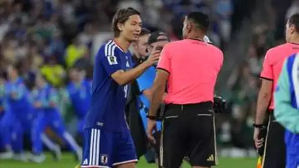 レフェリーが試合前に両主将にお願い「世界中が見ている。相手への敬意も大事」レフェリー目線カメラがとらえた大事な一戦の緊張感
